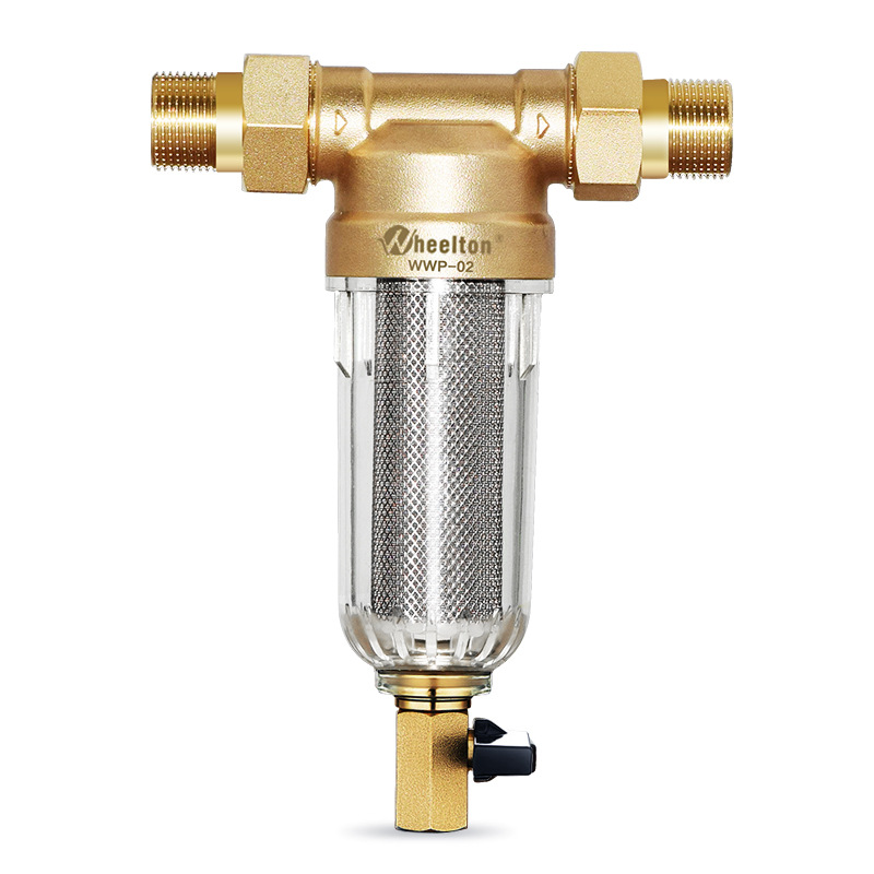 

Wheelton Water Faucet Pre Filter (WWP-02S) Carry Two Wipers EU standard Brass 30Years lifitime Purifier Give Your Family Health
