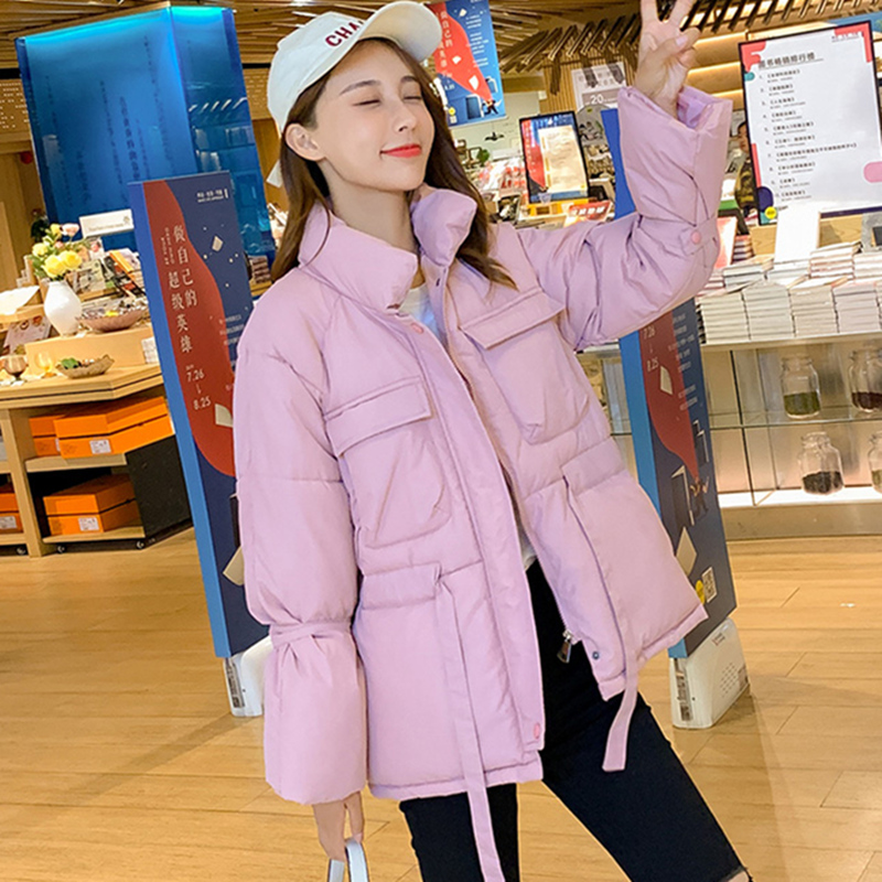 

Korean Parka Women Winter Jacket Women Coat Thick Warm Parkas Outerwear Plus Size XXXL Pink Jacket Female Coat Puffer, Black