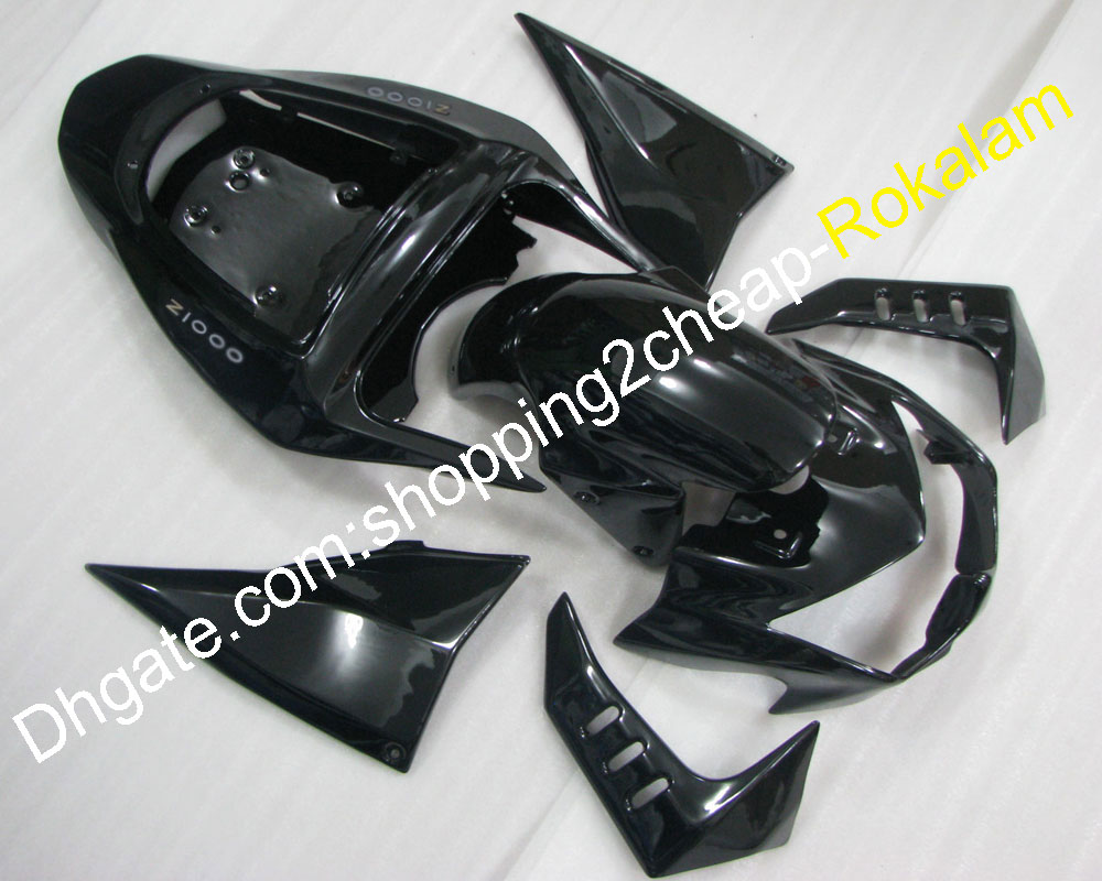 

Motorbike Fairings Fit For Kawasaki Z1000 03 04 05 06 Z 1000 2003 2004 2005 2006 Black Aftermarket Kit Motorcycle Fairing (Injection Mold), Customize