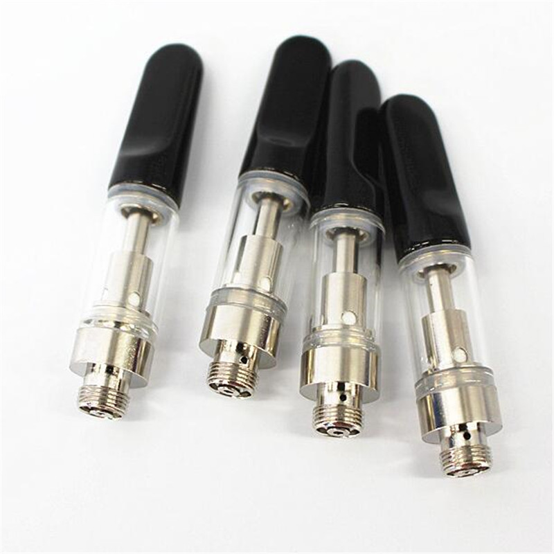 

Vape Cartridges Ceramic Coil Atomizers Empty Vape Pen Cartridge 510 Thread Glass Tanks 0.5ml Thick Oil Carts Vaporizer E cigarettes Carts