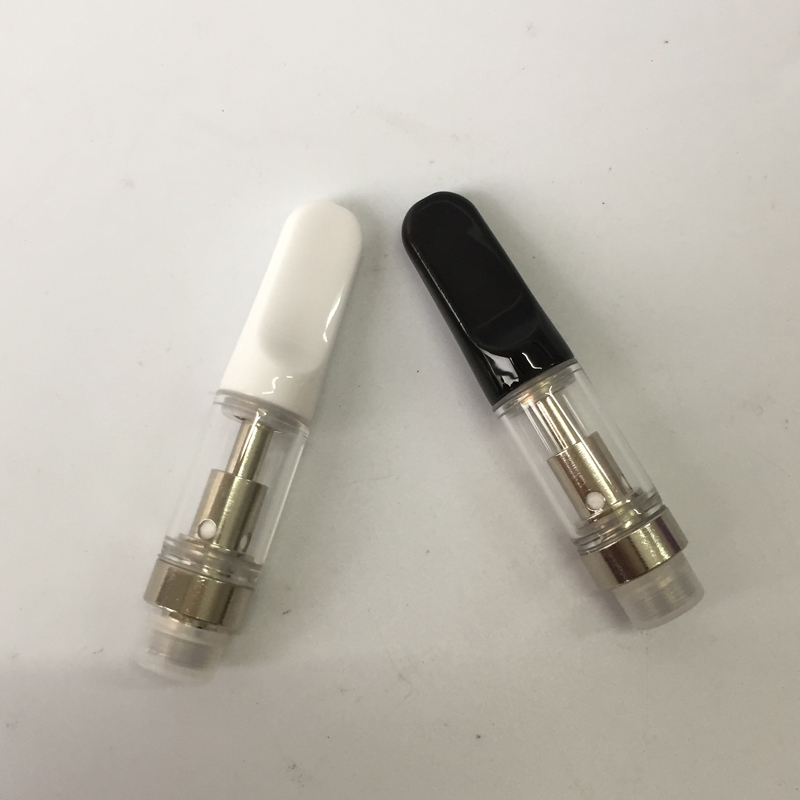 

TH205 Vape Cartridges Empty Dab Pen Wax Vaporizer 0.5ml 1ml Ceramic Coil Atomizer Electronic Cigarettes 510 Thread Vape Carts