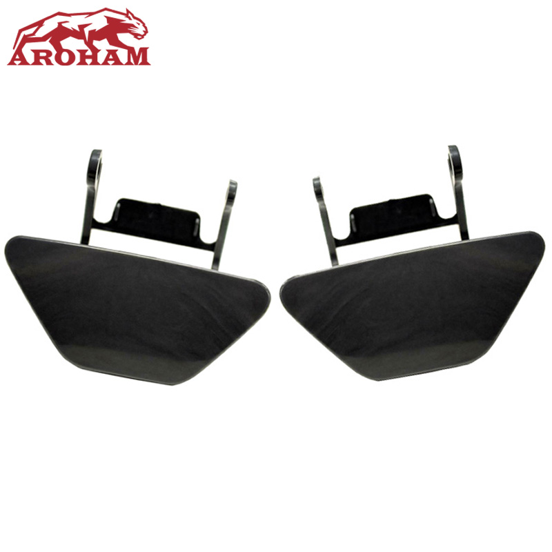 

51117246869 51117246870 Front Bumper Headlight Washer Nozzle Cover Washer Cap With Bracket For F10 F11 520 523 525 528 530