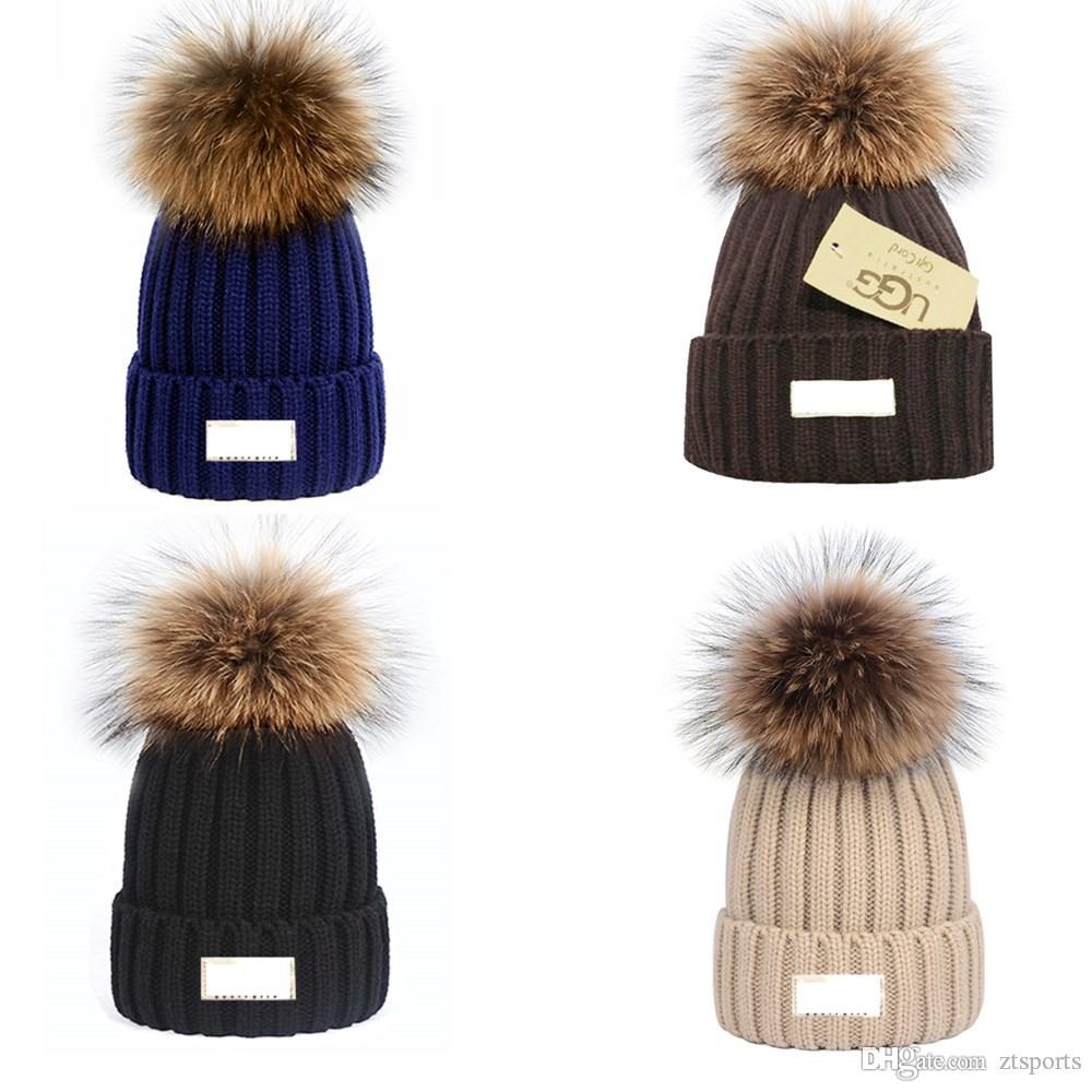 ladies designer bobble hat