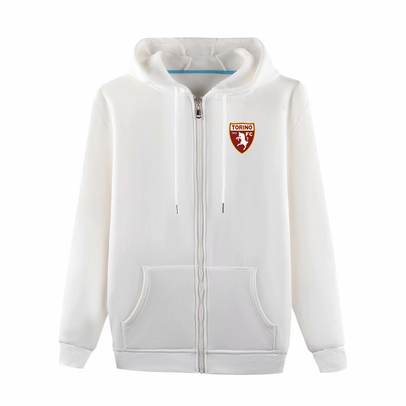

Torino FC Soccer jackets Soccer Jerseys Sports training jacket Fashion Leisure Hooded jackets Long sleeve Football jackets Fans Tops, Black