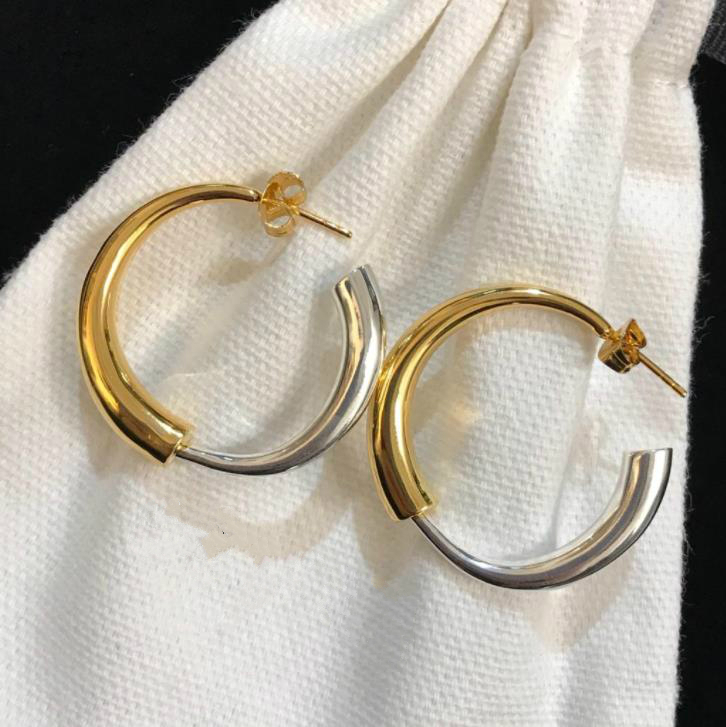 

Wedding Jewelry BROOCH Earrings Metallic Colorblock Circle Earrings Women Banquet Party Accessories Jewelry Gifts