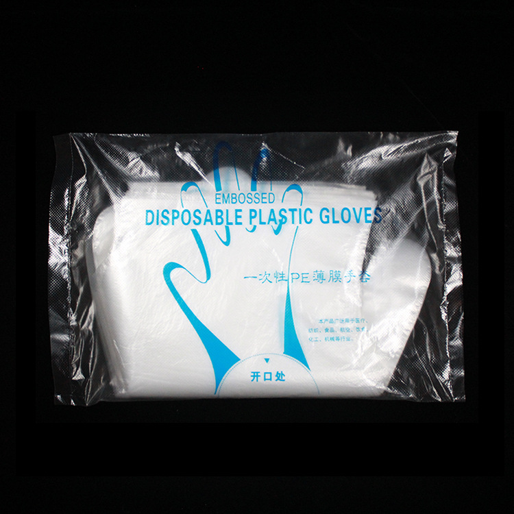 100 set Food Plastic Gloves Disposable Gloves for Restaurant Kitchen BBQ Eco-friendly Fruit Vegetable