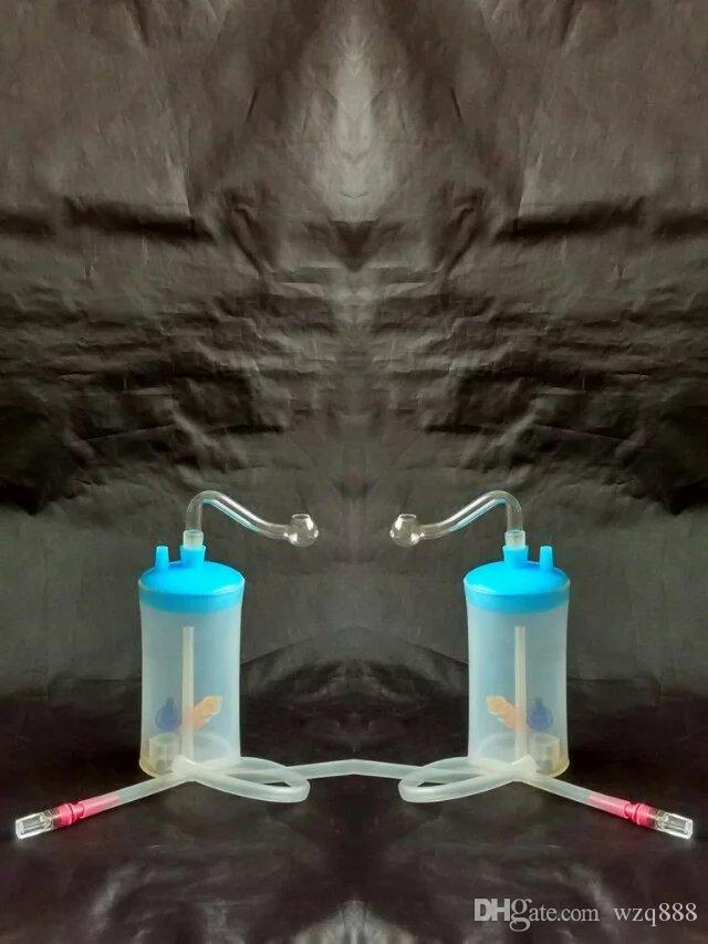 

Spring metal pipe Wholesale Glass bongs Oil Burner Glass Water Pipes Oil Rigs Smoking Free