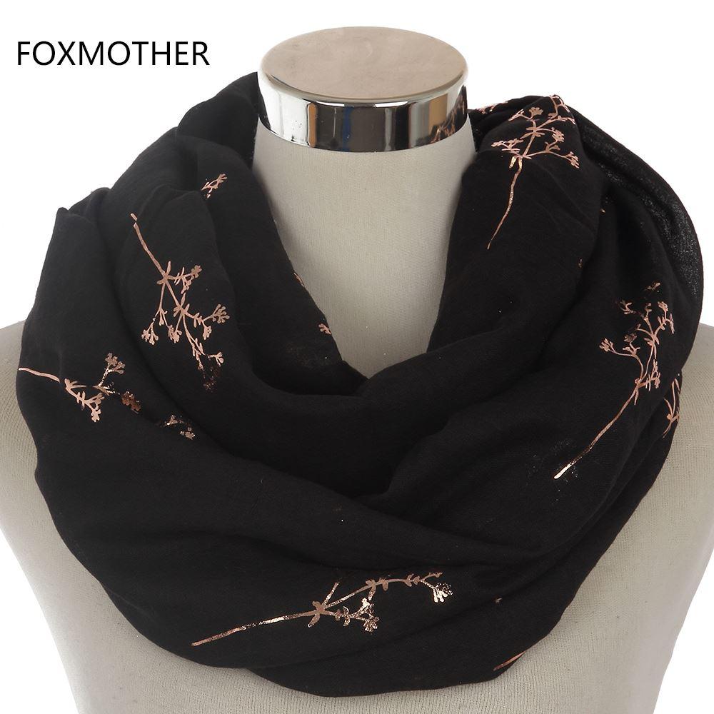 Womens Fashion Scarves Musical Note Print Ladies Soft Chiffon Infinity Scarf SK