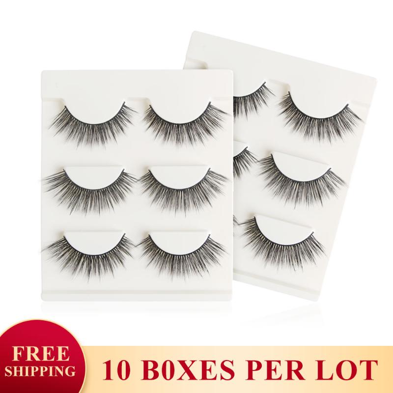 

30 pairs 3d Mink Hair False Eyelashes Natural Long Eye Lashes Wispy Makeup Extension Tools Mink Eyelashes Eyes Lash cilios