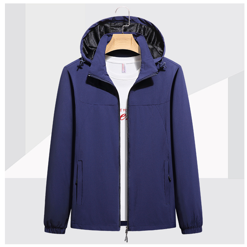 

MOXITU Men's Jackets 2020 Spring And Autumn Vertical Collars Jackets Men's Casual Coats Hooded for Male Coats, Black