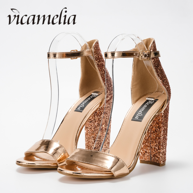 glossy sandals wholesale