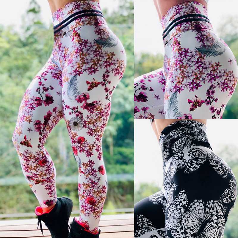 

Women' Leggings Digital Print Sportswear Slim Fit Pants Trousers Yoga Pants High Waist Fitness Sport Leggings Printed Trousers