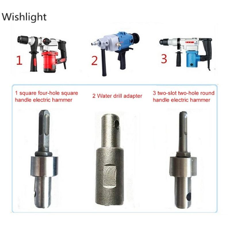 

Drill Adapter Bit SDS Square Auger Drill Head for Gasoline Arbor Earth Electric Hammer and Water Borer