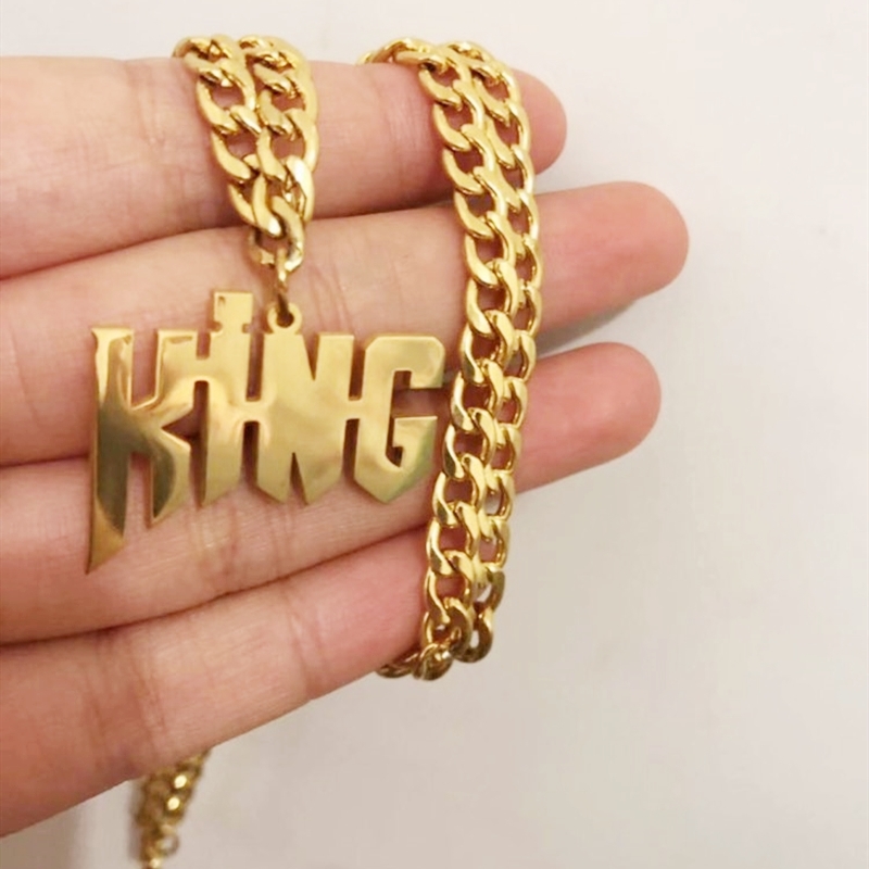 

Personalized Custom Name Necklace Jewelry Gold Stainless Steel Pendant Necklace For Women men Nameplate Choker Wedding Gifts