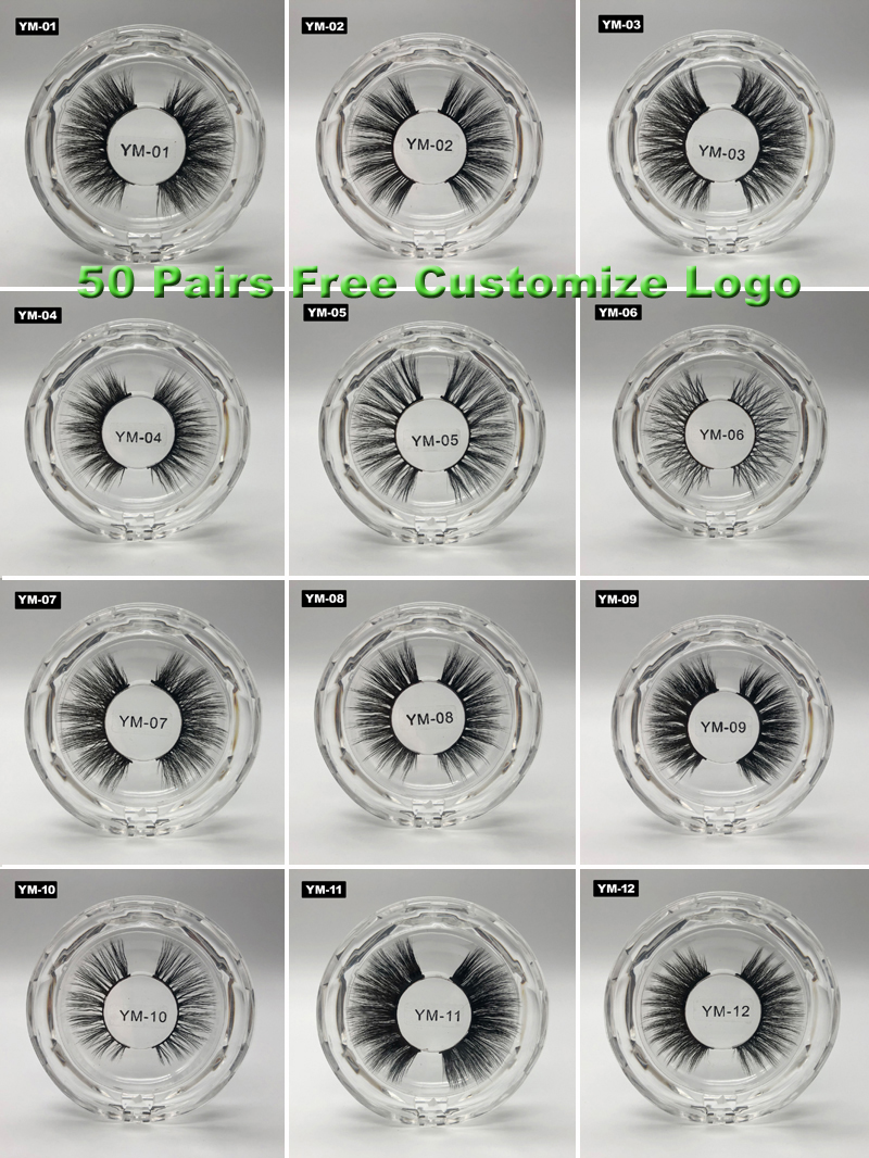 

1Pair/lot Lash Mink Eyelashes 3D Mink Hair Lashes Wholesale 100% Real Mink Fur Handmade Crossing Lashes Thick Lash