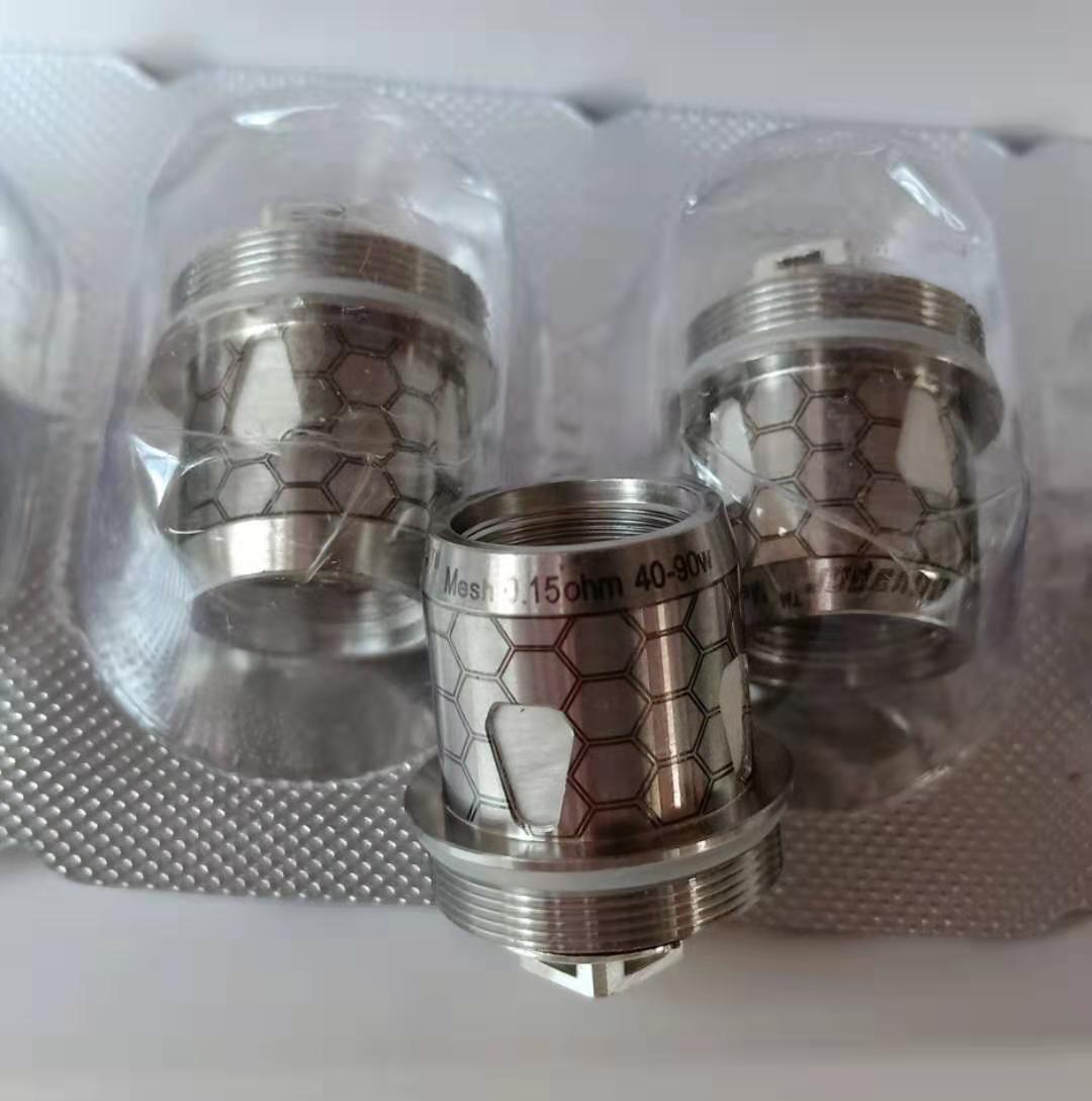 

vape e cigarette replaceable coil for XOVAOPOR Little bee kit coil 1.5ohm 304 stainless steel mesh coil for Little bee 120w kit