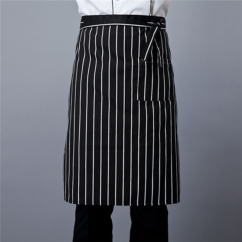 

Chef half apron oil and pollution prevention restaurant hotel kitchen work clothes apron custom