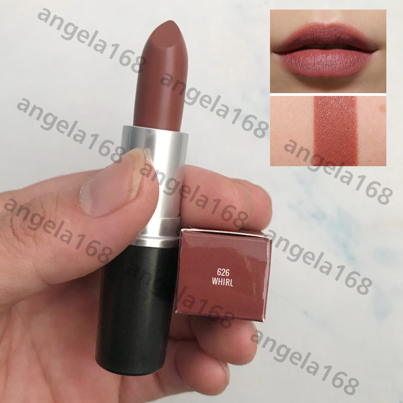 

Brand High quality Aluminum tube NEW matte Lipstick Makeup Luster Retro Lipsticks Frost Sexy Matte Lipsticks 3g lipsticks make up, New york apple