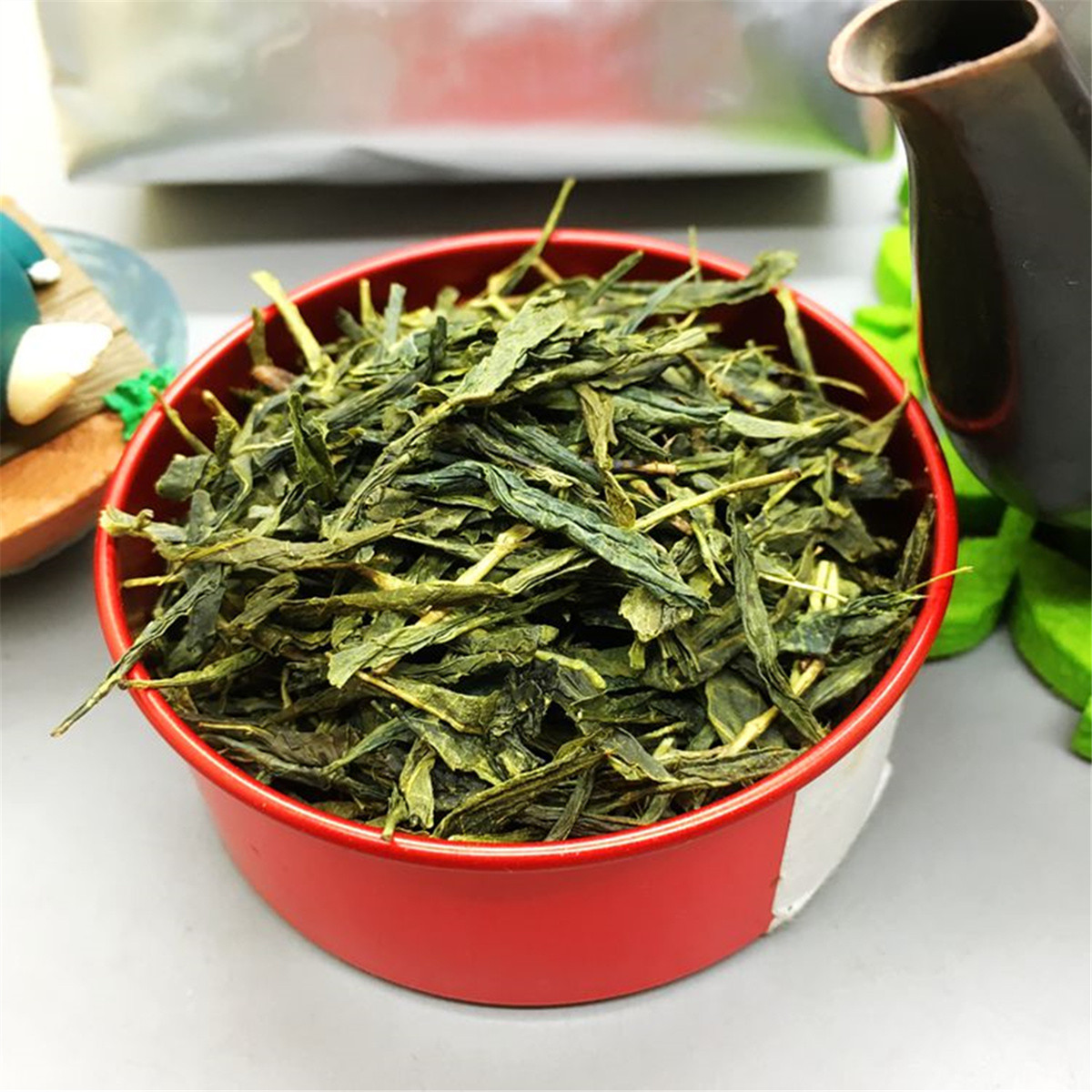 

Organic Green tea Organic Sencha Japanese Loose Green raw tea Health Care new Spring te Green Food Factory Direct Sales