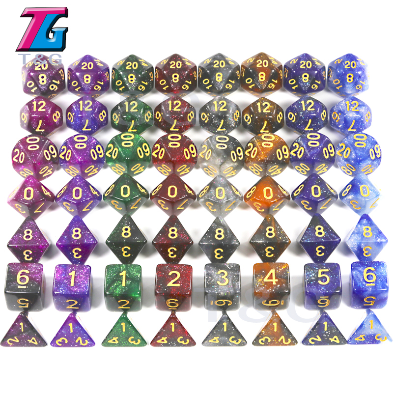 

Dice D&D Galaxy Theme Leisure Sports & Games Gifts