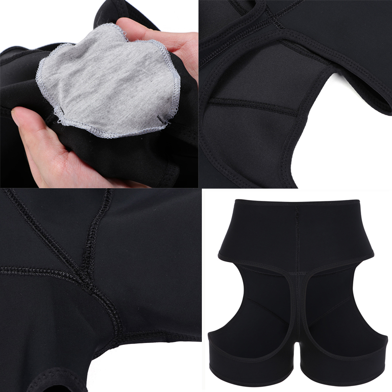 

Fashion-BNC Booty Hip Enhancer Invisible Lift Butt Lifter Shaper Panty Push Up Bottom Boyshorts Sexy Shapewear Panties Briefs, Black;white