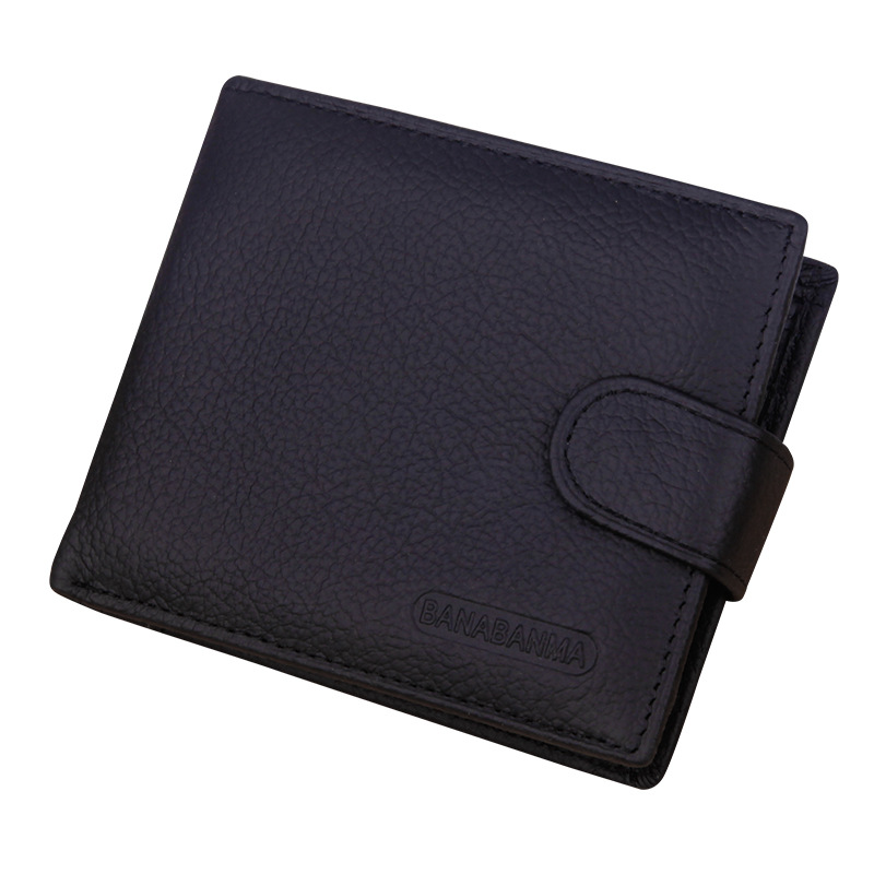 

Genuine Leather Wallet Men Vintage Purse Zipper Coin Pocket Men Wallets Leather Genuine Male Clutch Carteira, Brown