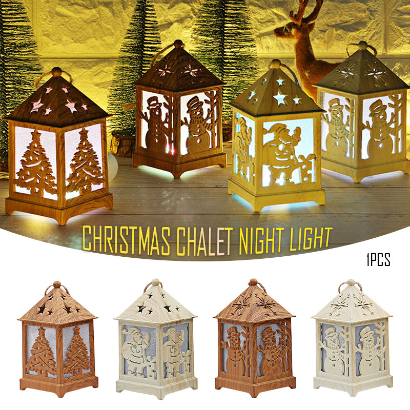 

Christmas Glowing Cabin Luminous Home Decoration LED Wedding Colorful Light Creative