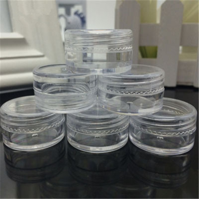 

5ml Empty Jars Refillable Bottles Cosmetic Jars Makeup Container Small Round Bottle Little Cream Series Perfume Gel Pack