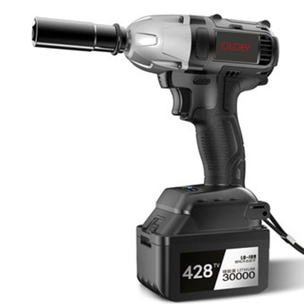 

Cordless Electric Impact Wrench Drill 380N/m Lithium-ion Battery Brushless Power Tool Nut High Torque Wrench