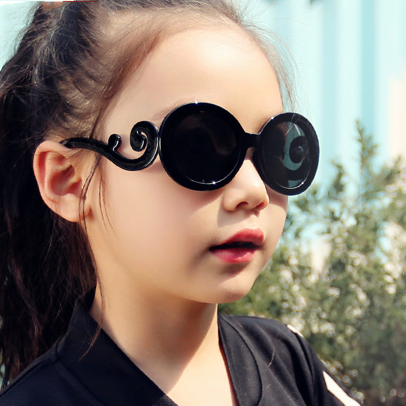 

Kids Sunglasses Boy Girl Fashion UV Protection Sun Glasses Simple Cute Eyeglasses Frame Child Eyewear Summer Beach Accessories 5115
