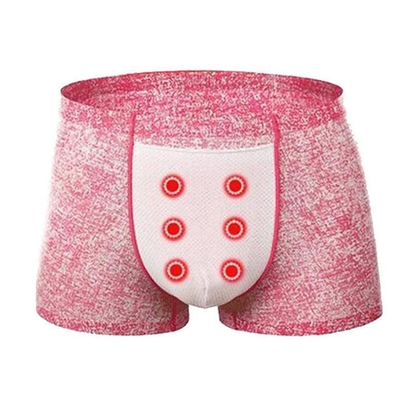 Cute Mens Energy Underwear Magnet Health Boxers U Convex Pouch Magnetic Therapy Mesh Breathable Shorts Underwear Quick Dry-image-466624279