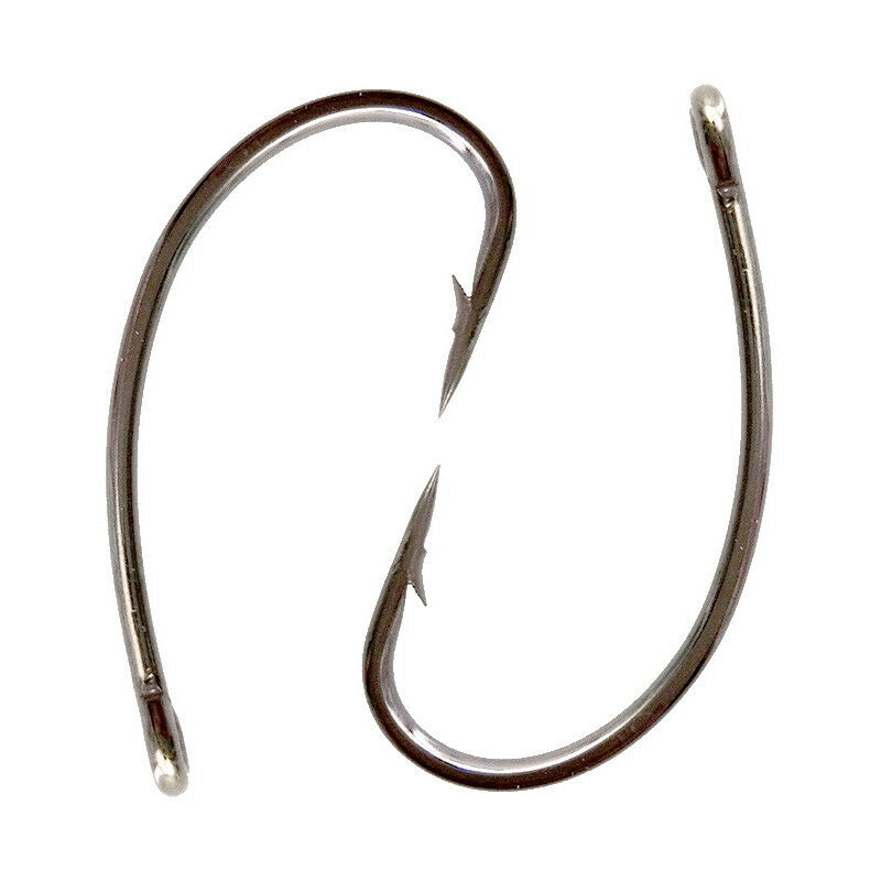 

100PCS 8245 Curve Carp Fishing Hook Barbed Carbon Steel Fish Hooks 2#4#6#8# Fishing Tackle Box Free Shipping
