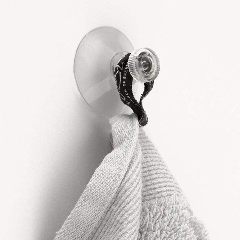 

20Pcs Hook With M4 Thread 40mm Suction Cups PVC+ABS With Knurled Nut Clear for kitchen