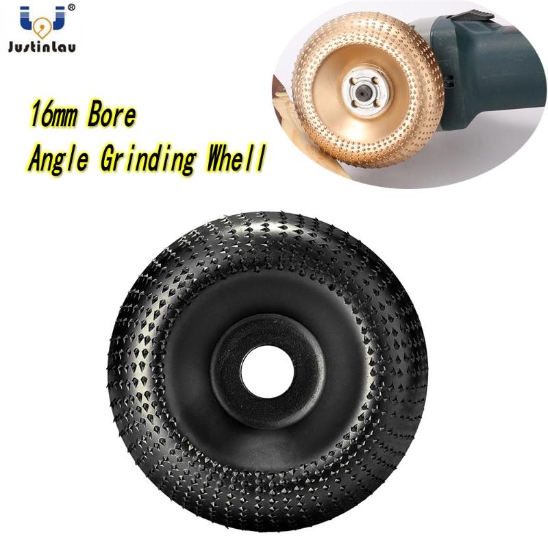 

JUSTINLAU Professional Diameter Wood Angle Grinder Wheel 105mm Abrasive Disc Sanding Carving Tool For Angle Grinder 16mm Bore
