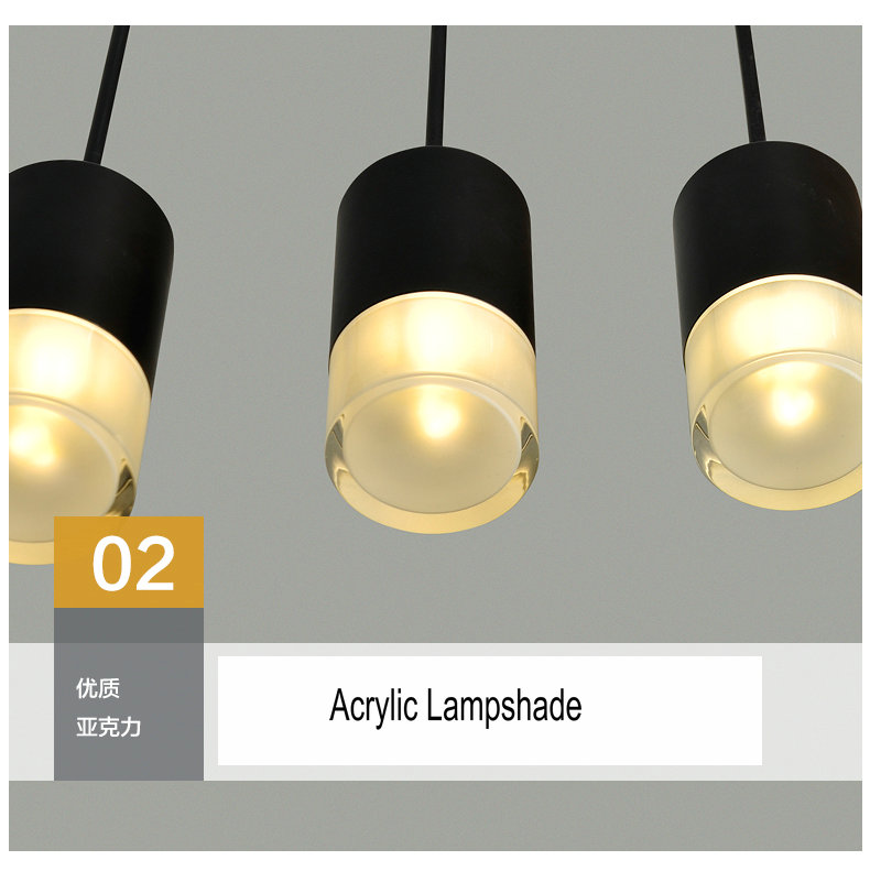 Modern Simple Design Diy Long Cable Pendant Suspension Lights With Plug