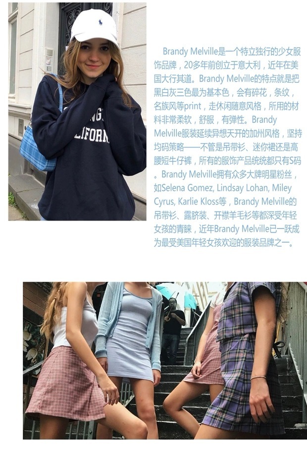 Acquistare Bm Plaid Brandy Melville Stile Sito Ufficiale Gonna Sottile  Viola Economico | Consegna Veloce E Qualità | DHgate Italy