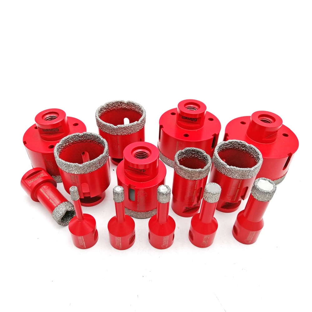 

SHDIATOOL 1pc Vacuum Brazed Diamond Drilling Core Bits With M14 Connection Drill Bits 10MM Diamond Height Hole Saw