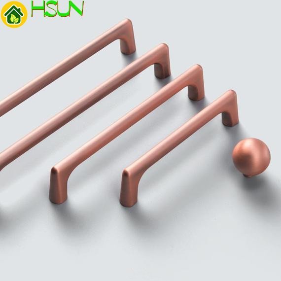 

3.75" 5" 6.3'' 7.55" Modern Copper Dresser Knobs Drawer Pull Handle Knob Bar Pulls Retro Kitchen Cabinet Door Handles Knobs