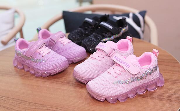 

Spring New Children Shoes Girls Boys Sneakers Kids Shoes Fashion Casual Sport Running For Children Sport Shoes, Pink