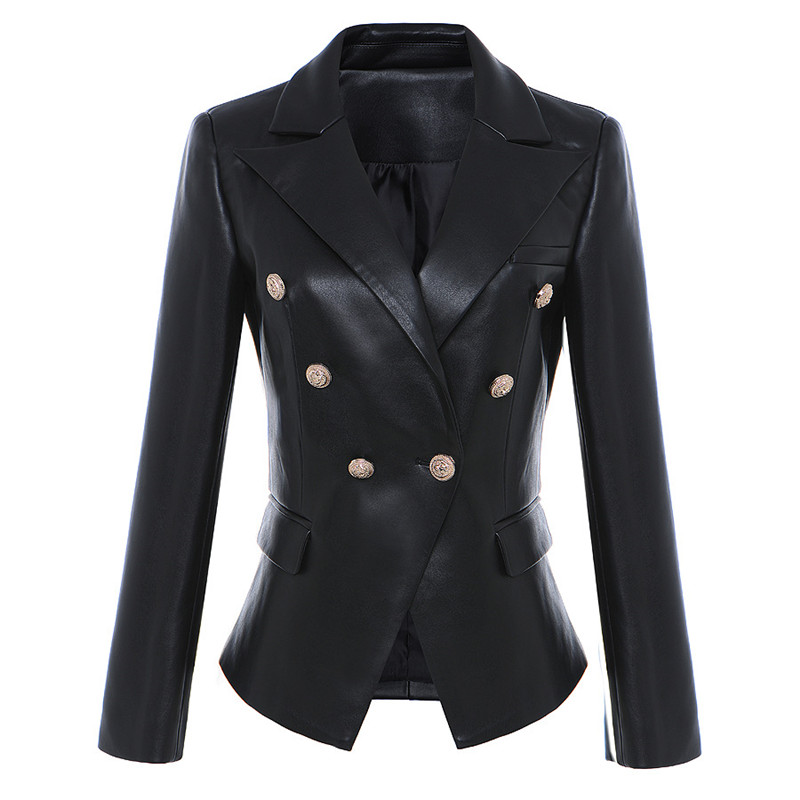 

2020 new arrive High quality PU coat, As pic