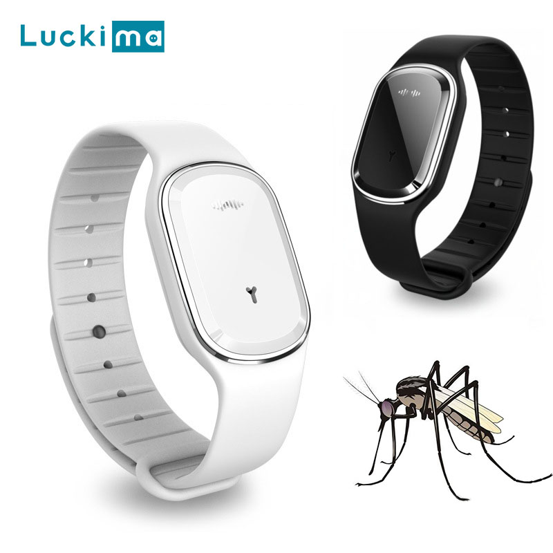 

New Smart Ultrasonic Mosquito Repellent Wristband USB Charging Anti Mosquito Band Bracelet Baby Killer Outdoor Tool