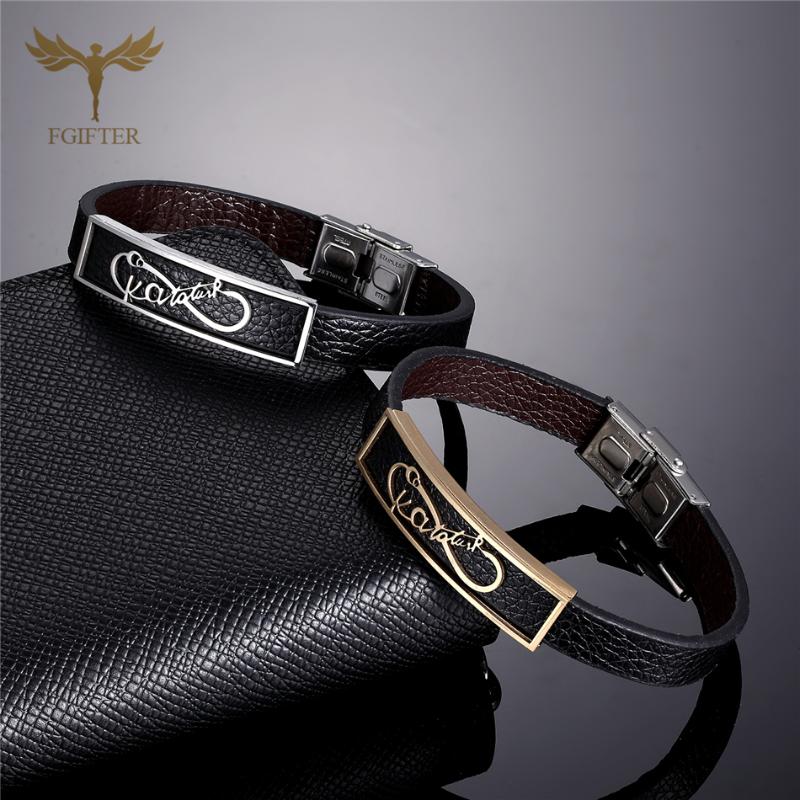 

Romantic Infinity Bracelets for Lovers Couples' Leather Bracelet High Quality Stainless Steel Charms Cuff Jewelry Accessory