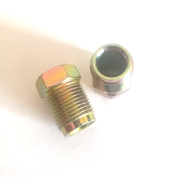 

Brake Line Fitting Steel Brake Tube Nut M12x1mm Inverted Flare SAE No. 040110