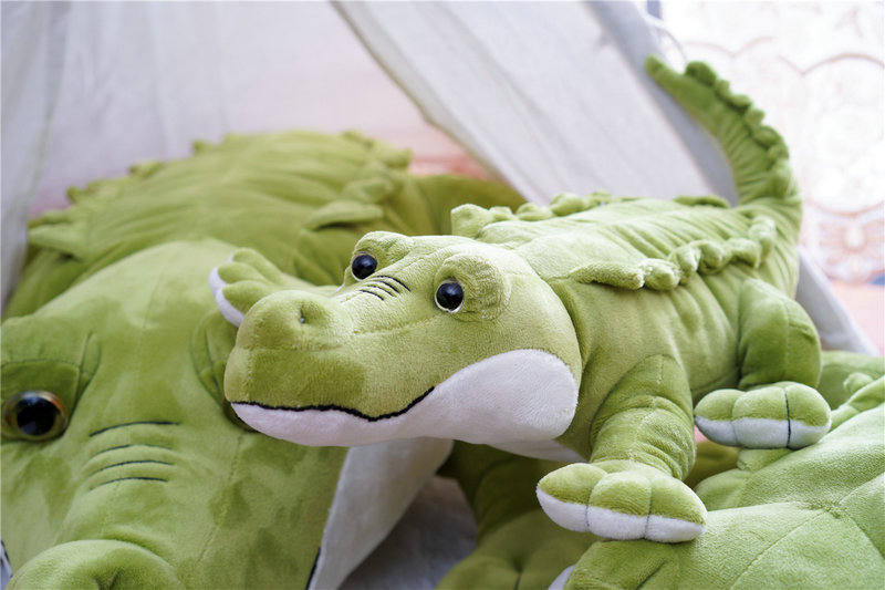 life size alligator plush