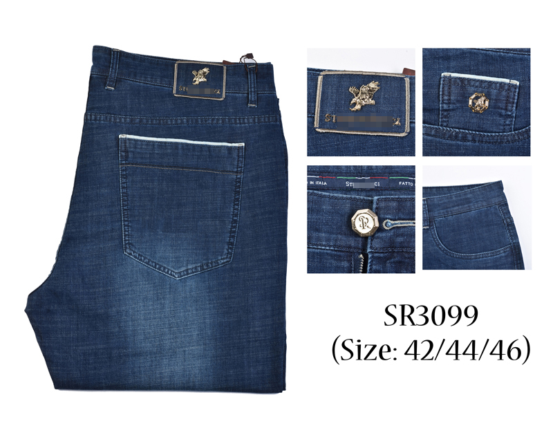 

Jeans men big size 42 44 46 summer 2019 Thin new Cowhide casual Comfortable embroidery cotton jeans free shippng, Blue