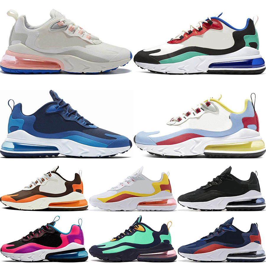 

2020 React Men Running Shoes Bauhaus Optical Hyper Jade Pink Beige Right Violet Fashion Womens Trainer Sports Sneakers 36-45, White yellow 36-45