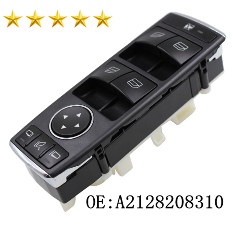 Drivers Side Electric Power Window Switch A2128208310 2128208310 For Benz W204 W212 C E Class Car Window Lifter Switch High Quality