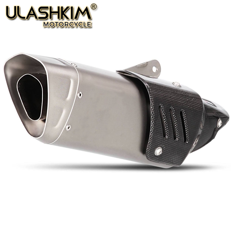

Universal Motorcycle exhaust muffler Escape slip on For most motorbike