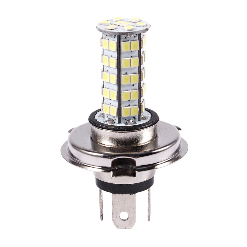 

H4 3528 68-SMD LED 6500K 310-Lumen White Fog Light Bulb Headlight Car DC 12V