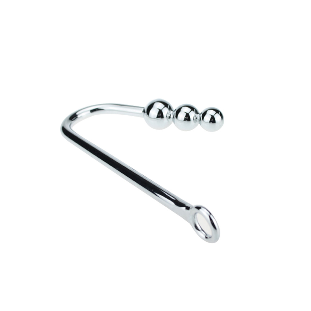 Length 245mm 170g Large Size Stainless Steel Anal Hoo